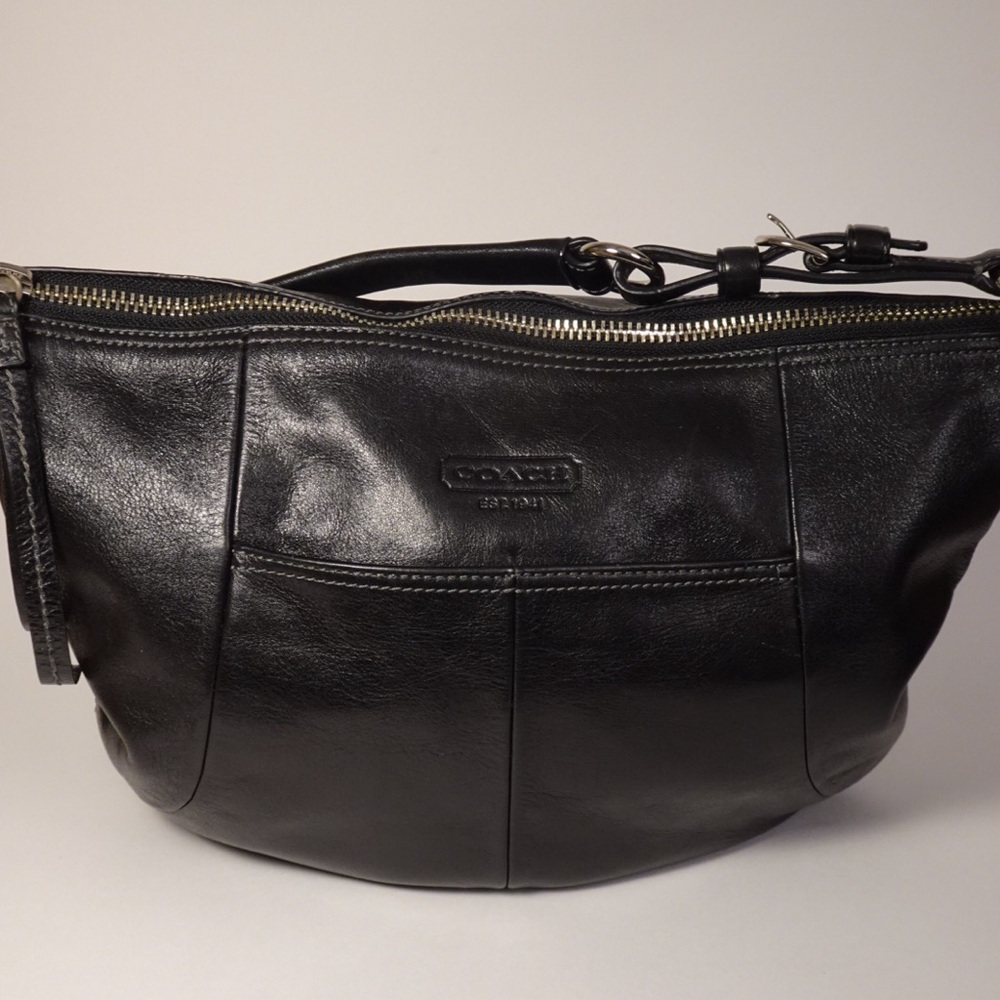 Coach Y2K pebble leather hobo bag